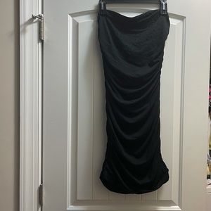 Black cocktail dress